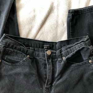Forever 21 Faded Black Jeans (SIZE 27)